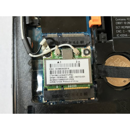 Замена беспроводной карты HP Mini 210-1199DX