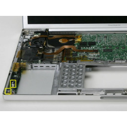 Замена звуковой карты PowerBook G4 Aluminium 17 